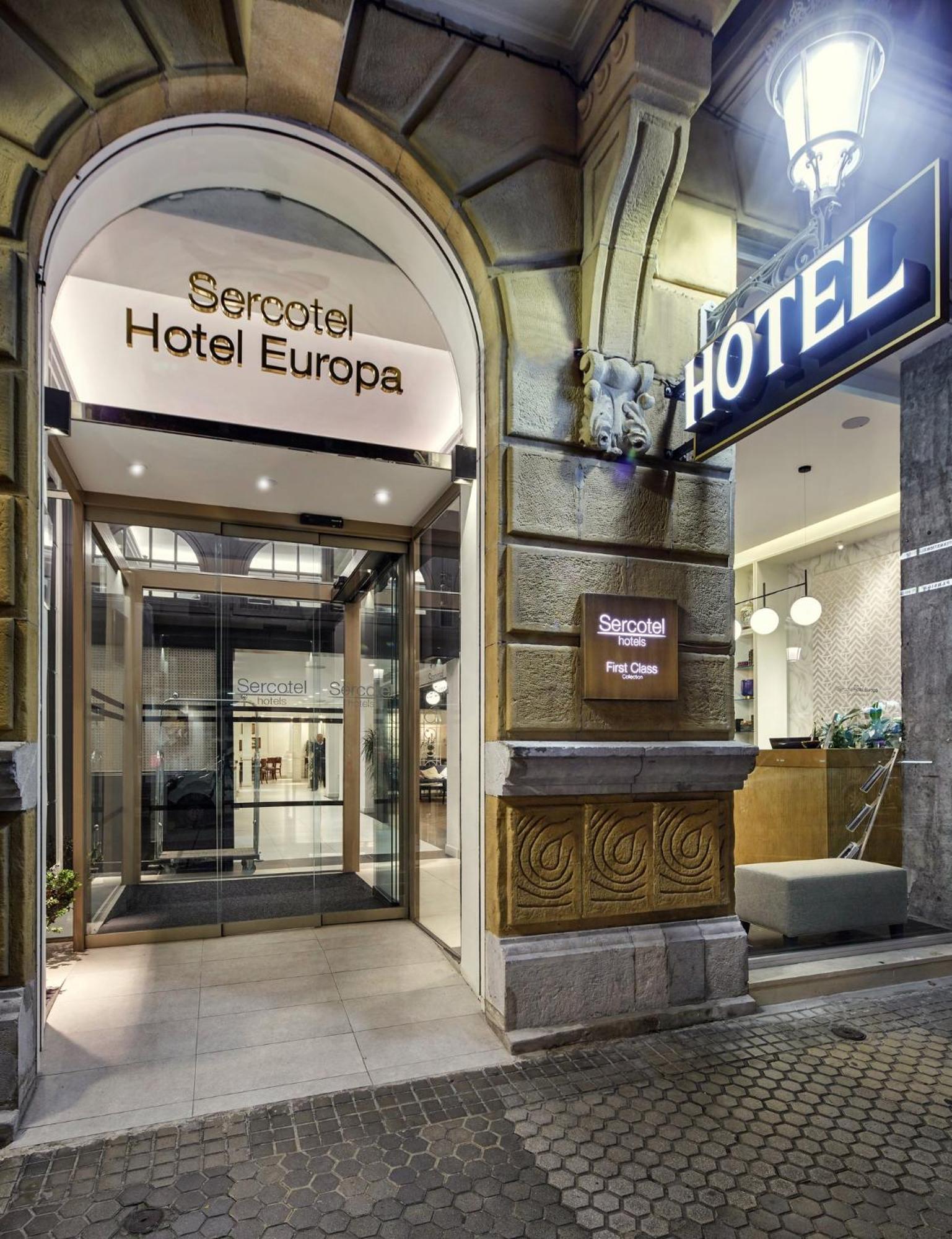 Sercotel Hotel Europa San Sebastián Exterior photo